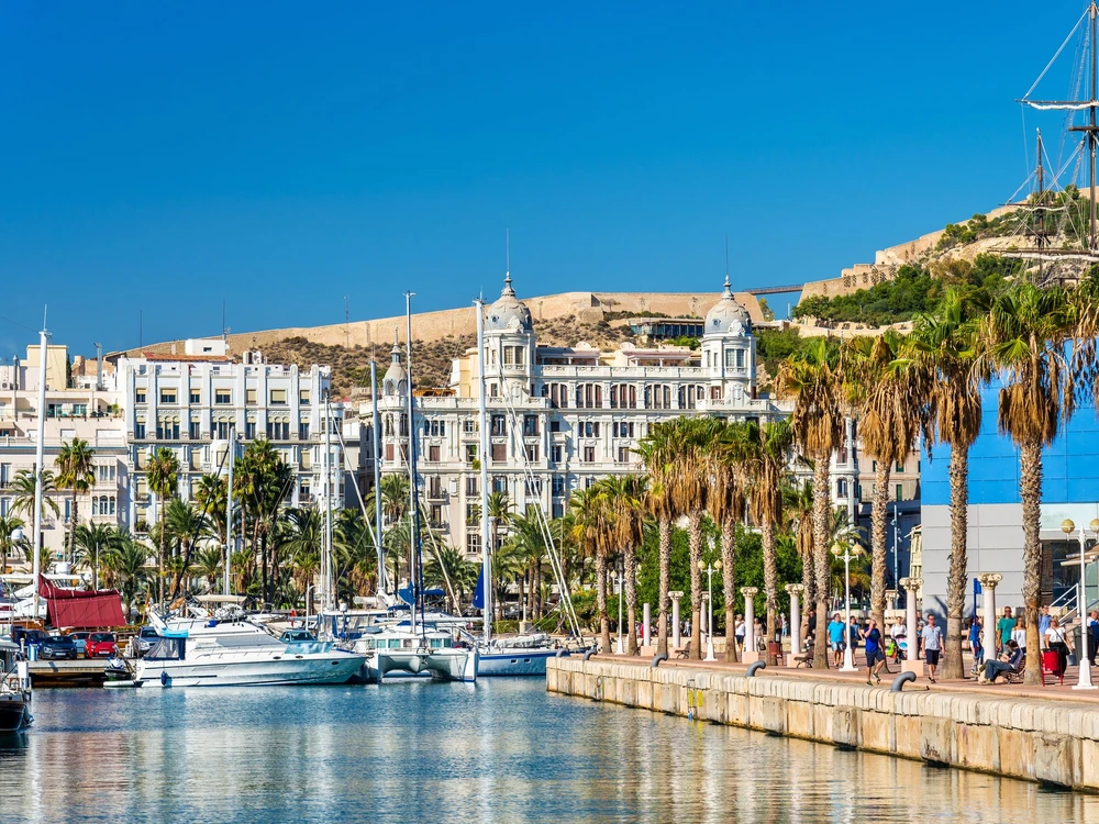 Promenade in the Marina of Alicante - Spain