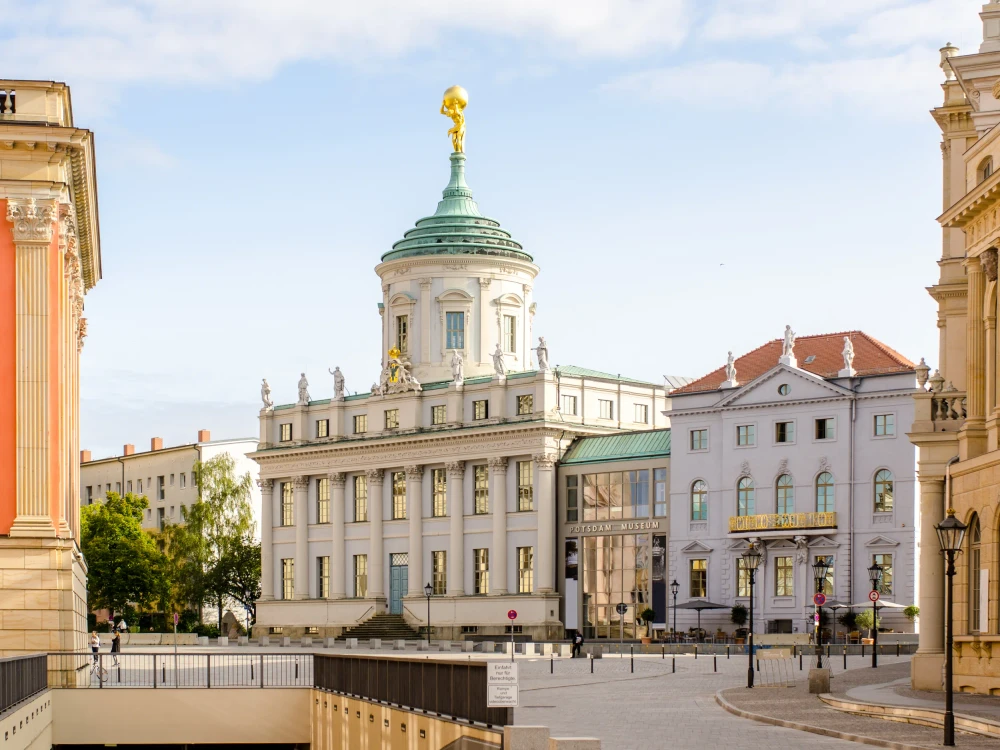 Potsdam on the old market with Potsdam Museum