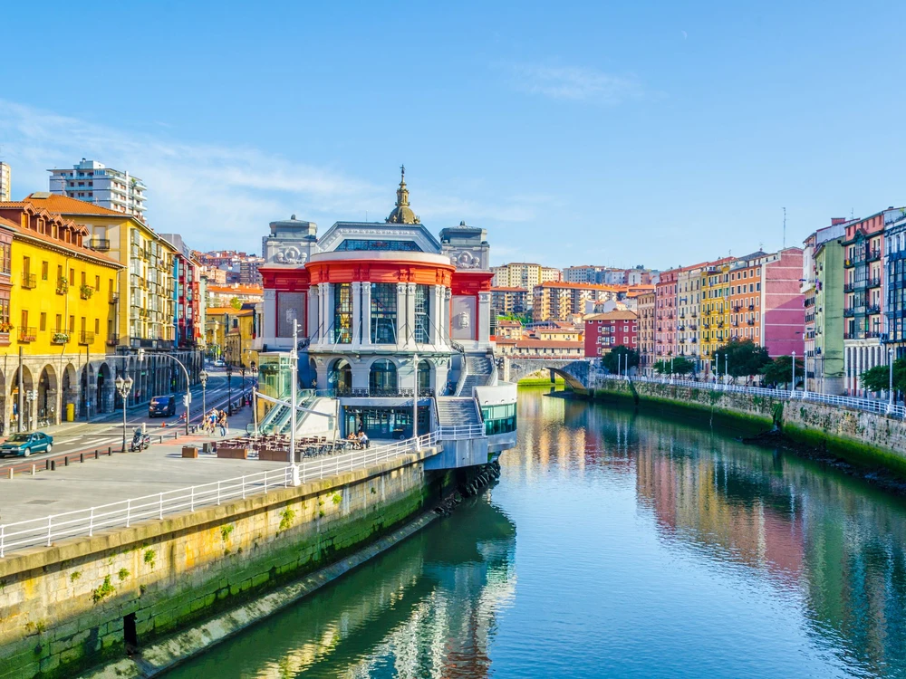 Ribera market in the spanish city Bilbao
