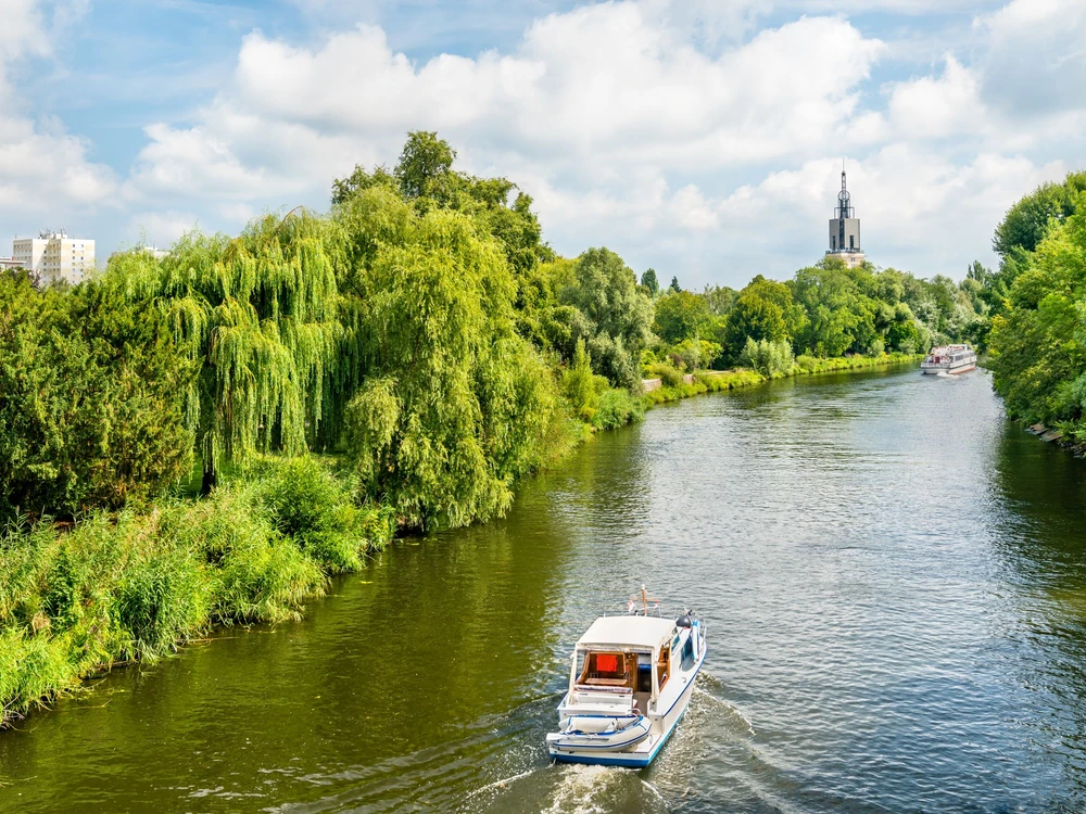 View of the Havel river in Potsdam - Brandenburg, Germany