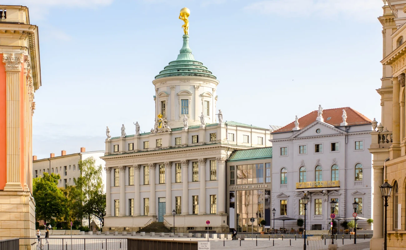 Potsdam on the old market with Potsdam Museum