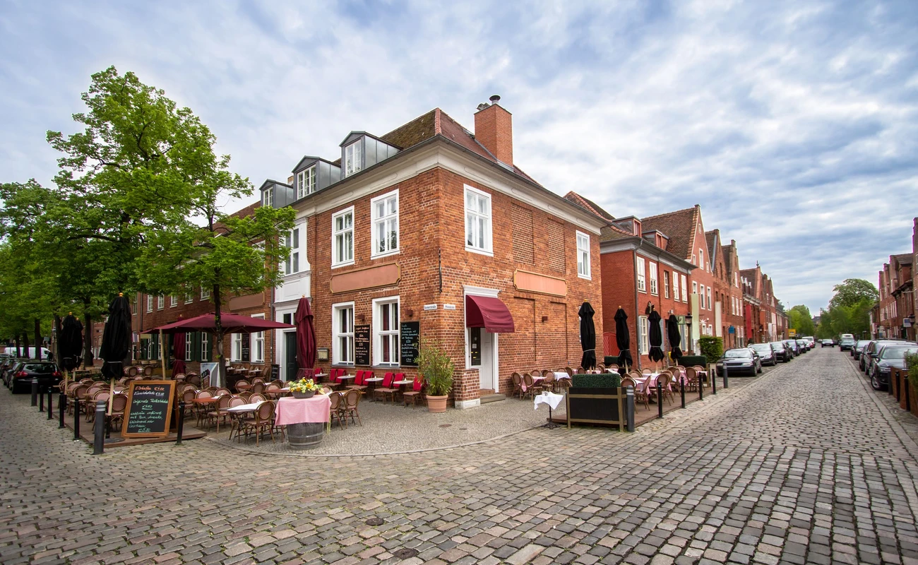 The "Hollandisches Viertel" (Dutch Quarter) in Potsdam, Brandenburg, Germany