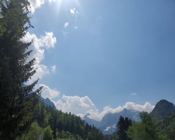  Landschaft bei Kranjkla Gora