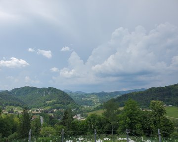  Ausblick bei der Rimske Therme